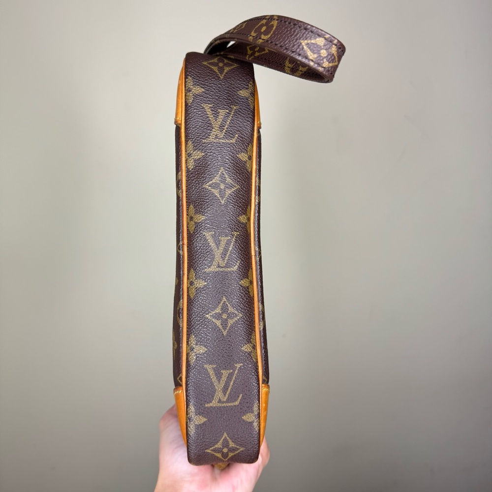 Louis Vuitton Brown Monogram Wristlet Clutch - Picture 6 of 11